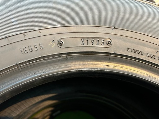 ハイエース キャラバン 新車外し４本セット 工賃廃棄コミコミ価格 195/80R15　107/105N　LT