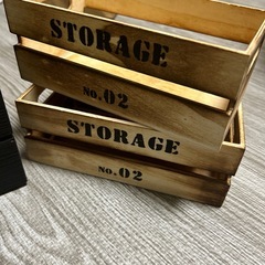 ウッドボックス 木箱 3個セットの画像
