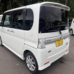 乗って帰れます：総額22万円：車検R9年10月14日まで：平成24年08月：ダイハツ　タント　ｶｽﾀﾑX　（エコアイドル車）：AT：11万キロ：下取り可能の画像