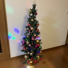 最終値下げ‼️LED付きファイバークリスマスツリー‼️150cm‼️の画像