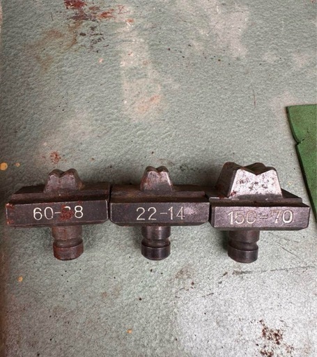 カクタス S-150D 手動油圧式圧着工具 10t 圧着端子用 ダイス付