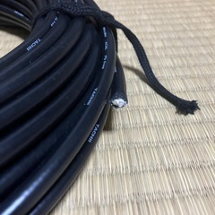 テレビアンテナ　同軸ケーブルの画像
