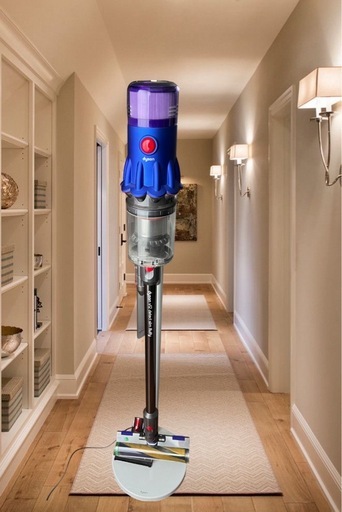 ダイソンv12detect slim fluffy sv20 【引取り+現金払は¥22,000】 　掃除機