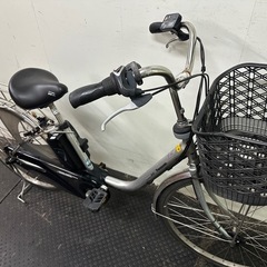東京23区配達無料🌈新基準 Panasonic パナソニック ビビDX 13.2Ah リチウム 電動自転車中古　1956の画像