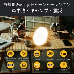 【新品】キャンプ　ライト　LEDの画像