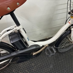 東京23区配達無料🌈新基準　ヤマハ　パスシティC 12.8Ah リチウム 電動自転車 中古　BS 5254の画像