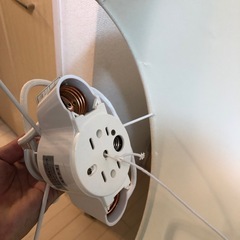 ニトリ　　ルームランプ　ホワイトの画像