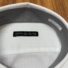 未使用！Lサイズノーアイロンニットシャツの画像