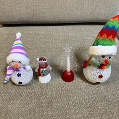 クリスマス用セット‼️スノーマンなど‼️の画像