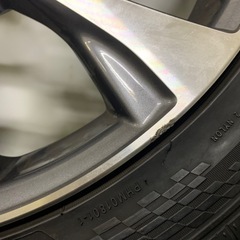美品！トヨタ　エスティマ純正ホイール　225/40R18溝ありタイヤ付き！ヴォクシー 流用にどうぞ！の画像