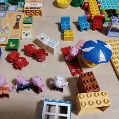 ペッパピッグ　ブロックの画像