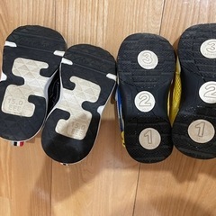 15サイズ　スニーカー　2点の画像
