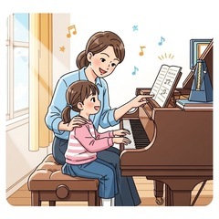 週1〜OK！未経験歓迎のピアノ講師募集の画像