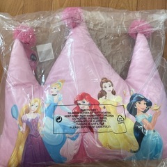 ディズニープリンセス　クッション　ティアラの画像
