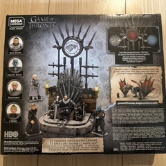 Game of Thrones Iron Throne Construction Set - 260 Piecesの画像