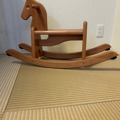 木馬　ニチガン　エルム　知育玩具　美品の画像