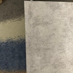 ダイニングテーブル コンクリ風デザインの画像