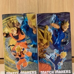 ドラゴンボールZ孫悟空＆魔人ベジータフィギュアの画像
