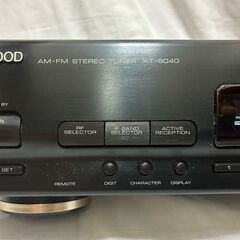 KENWOOD AM-FM ステレオ チューナー KT-6040 美品の画像