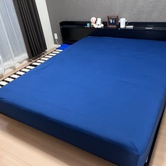 【ベッドフレームのみ】シングル+セミダブルの画像