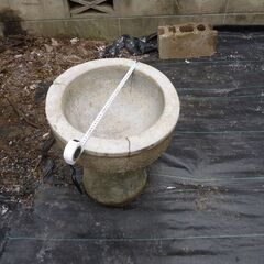 餅つき用の石臼(いしうす)をプレゼントします。　受け渡し場所は松山市小栗です。の画像