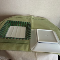 🌹四角皿2種　5枚セット　購入時1枚3400円のお品物🌹の画像