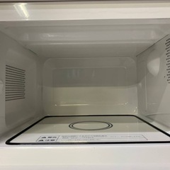 ✅無印良品電子レンジ✅ ✅MJ-SER18A✅の画像