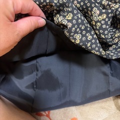 花柄ワンピースLの画像