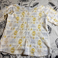 baby 肌着　パジャマ　95cm 虎動物柄 肌着 パジャマセットの画像