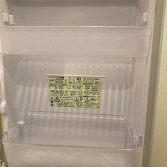 冷蔵庫　単身用　SHARP SJ-C14-W お譲りしますの画像