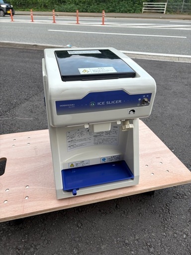 ■中古品 ホシザキアイススライサー 卓上 ISL-2TD 2013年 初雪 かき氷機 動作問題なし 厨房■