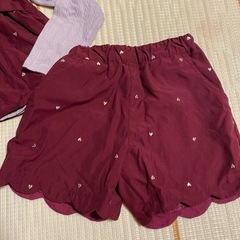 apres les cours 重ね着風セットアップ　130cmの画像