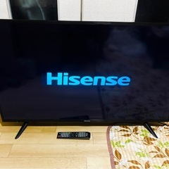 決まりました。【画面割れなし・再起動を繰り返す】50型 4K液晶テレビ HJ50N3000 ハイセンス の画像