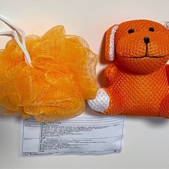 【新品】お風呂スポンジ＆泡立てネット バスセット Lovely Fableの画像