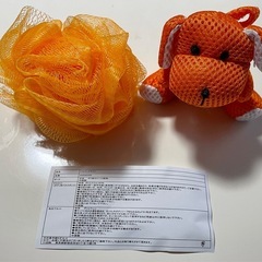 【新品】お風呂スポンジ＆泡立てネット バスセット Lovely Fableの画像