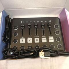【新品】ゲーミングオーディオミキサー 配信 ゲーム実況 ミキサーの画像