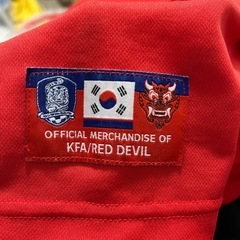 韓国サッカーTシャツの画像