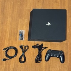 PS4 Pro 本体 CUH-7100B B01 1TB Jet Black 4K HDR対応の画像