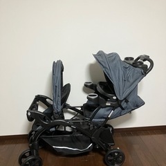 2人乗り　ベビーカー　KATOJI【ほぼ新品】の画像