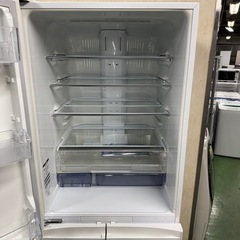 88　送料設置無料　三菱　自動製氷機能付き大型冷蔵庫　16年製の画像