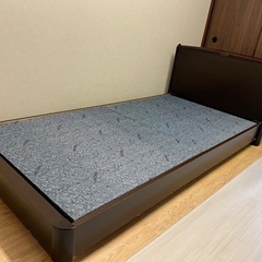 ベッド　シングルベッド　フレーム ベッド　シングルの画像