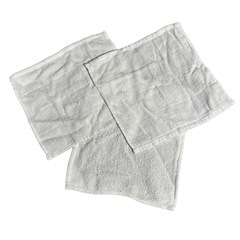【B品】おしぼりウエス 白色 5kgの画像