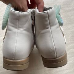 SweeT JeLLY 子供用ブーツ キッズブーツアイボリー 17cmの画像