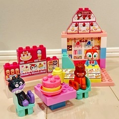 ドキンちゃん　おしゃれなおみせ ブロックセットの画像