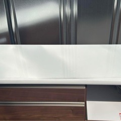 【新品未使用】古賀家具 キッチンカウンターキッチンボード幅120cm 食器棚の画像