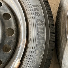 ホイール付きスタッドレスタイヤ　165/65R14の画像