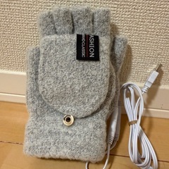 冬用速暖手袋  電熱グローブ 2way USB給電式 電熱手袋 防寒手袋 男女兼用 保温 防寒 通勤 通学の画像