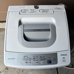 洗濯機 NW-H53 2017年製 HITACHIの画像