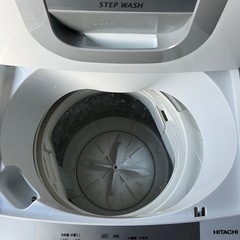 洗濯機 NW-H53 2017年製 HITACHIの画像