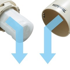 マキタ(Makita) 充電式クリーナ（アイボリー）バッテリ内蔵式 10.8V2Ah 充電器付 CL116DWIの画像